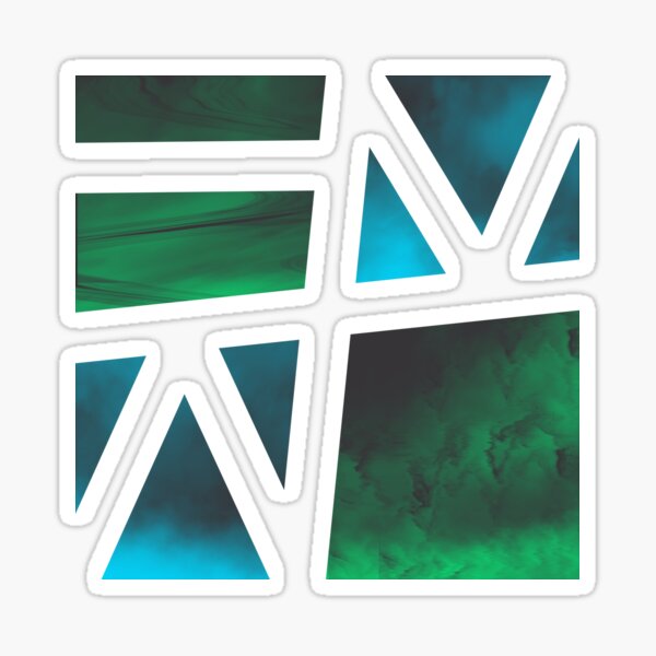 HX Tilted - Fog Glitch Sticker