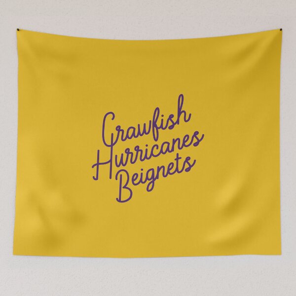 Item preview, Crawfish, Hurricanes, Beignets designed and sold by yelly123.