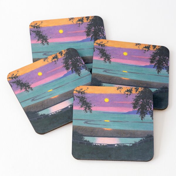 Item preview, Félix Vallotton - Sunset - Coucher de Soleil designed and sold by ArtExpression.