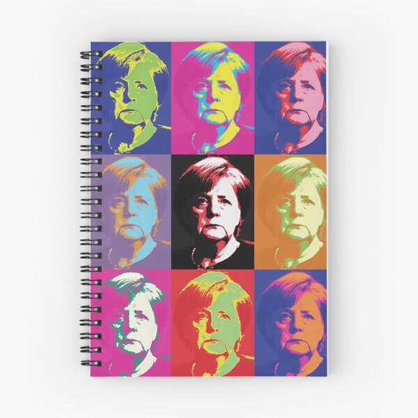 Artikelvorschau, Angela Merkel Popart Blast entworfen und verkauft von Thelittlelord.