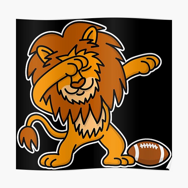 Detroit Funny Lions Posters | Redbubble