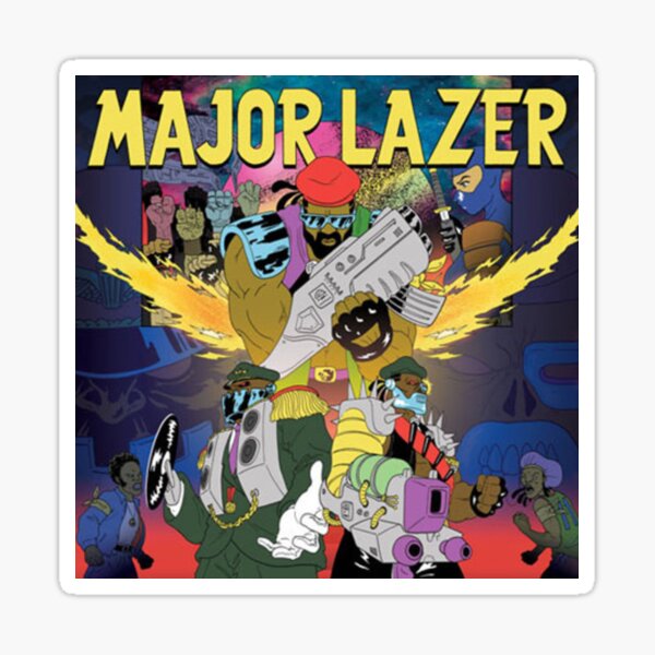 Major Lazer Sticker