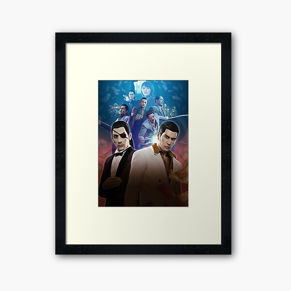 Yakuza 0 Poster Framed Art Print