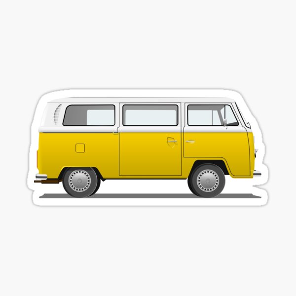 Vw T2 Stickers | Redbubble