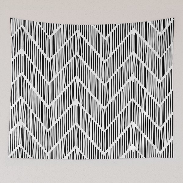 Item preview, Black and White Chevrons designed and sold by inkblotcreative.