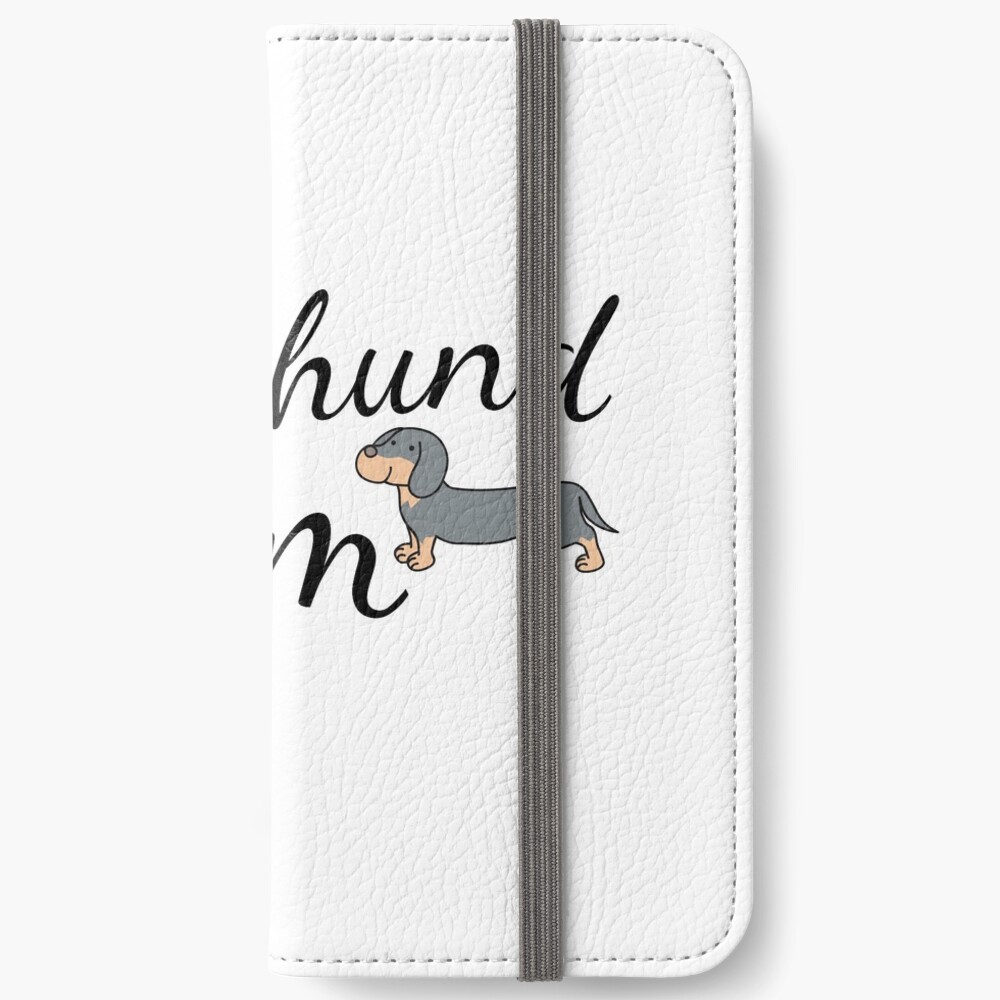 Dachshund Mom iPhone Wallet