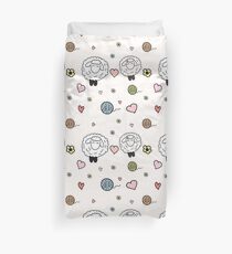 Sheep in love Duvet Cover