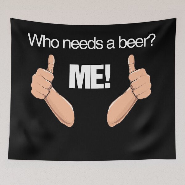 Item preview, Who needs a beer, I do funny tee design designed and sold by Kam-designs.