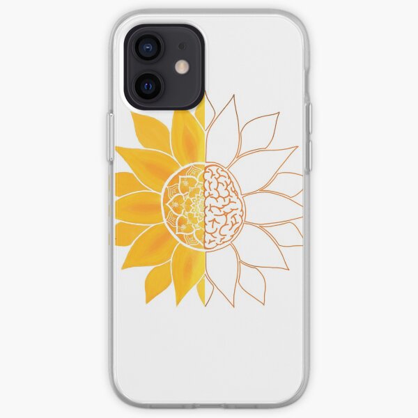 The Sun Will Rise and We Will Try Again - Sunshine Brain Mandala iPhone Soft Case