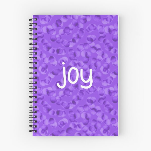 Item preview, Joy (Purple Bubbly Background, White Text) designed and sold by KelseyLovelle.