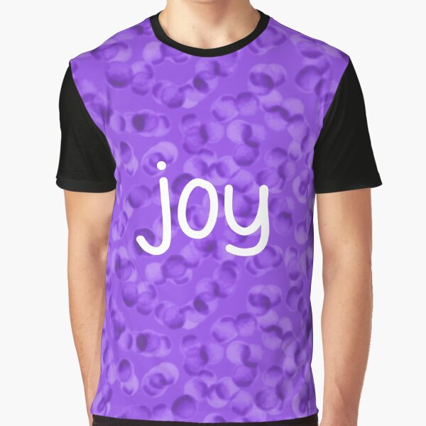 Item preview, Joy (Purple Bubbly Background, White Text) designed and sold by KelseyLovelle.
