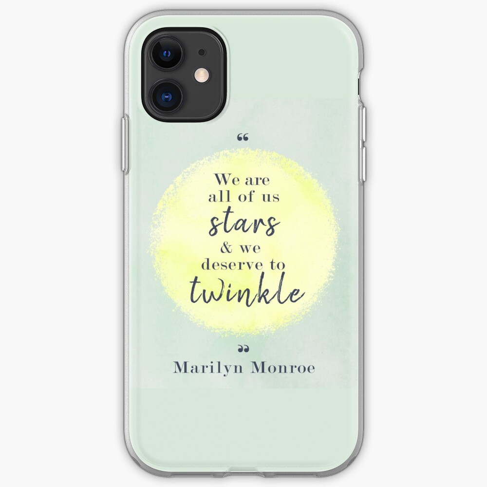 Marilyn Monroe Quote iPhone Case & Cover