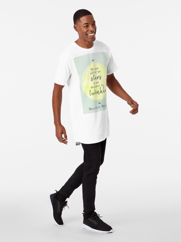 Alternate view of Marilyn Monroe Quote Long T-Shirt