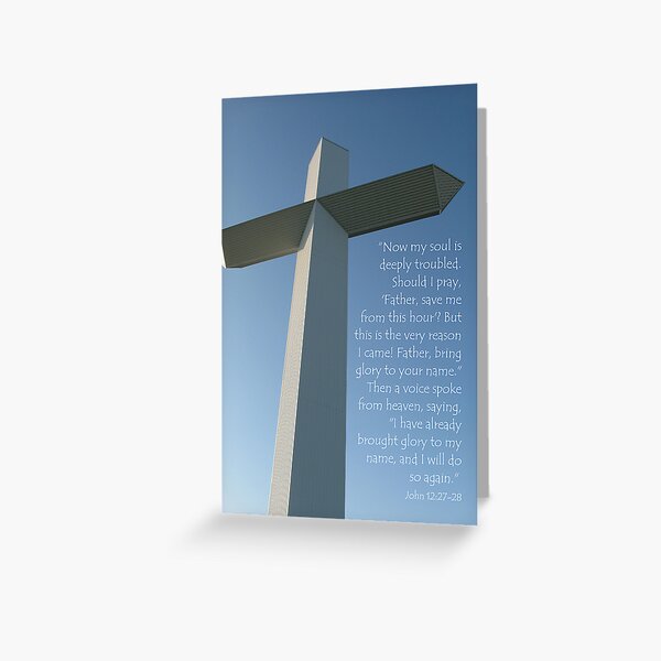 The Cross at the Crossroads (card) Greeting Card