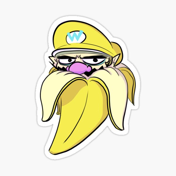 Banane Wario Sticker