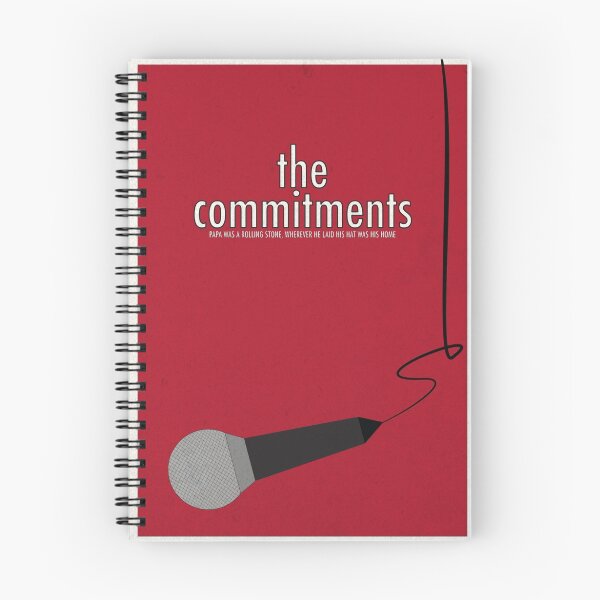 Item preview, minimalist musicals: the commitments designed and sold by SavThompson.
