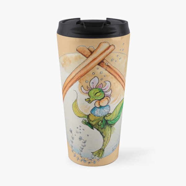 Sugar & Spice Blooming Tea Dragon Travel Mug