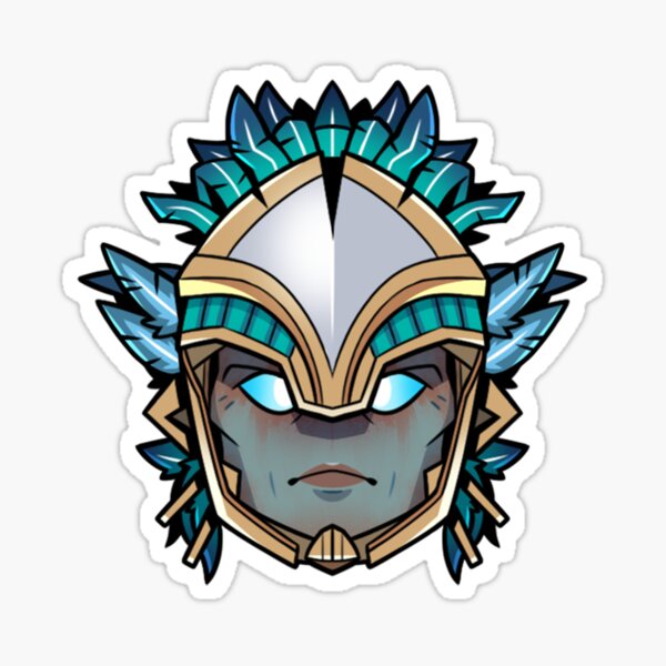 Sticker Face - SHAO KAHN Sticker for Sale by adriancajili