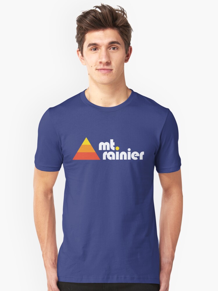 mt rainier national park tshirt