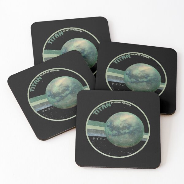 Item preview, TITAN - The Moon of Saturn -  タイタン designed and sold by dunlopdesigns.