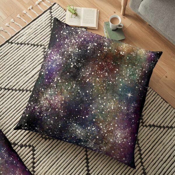 Space Nebula 1 Floor Pillow