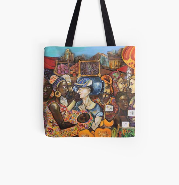 #VivereBallarò All Over Print Tote Bag