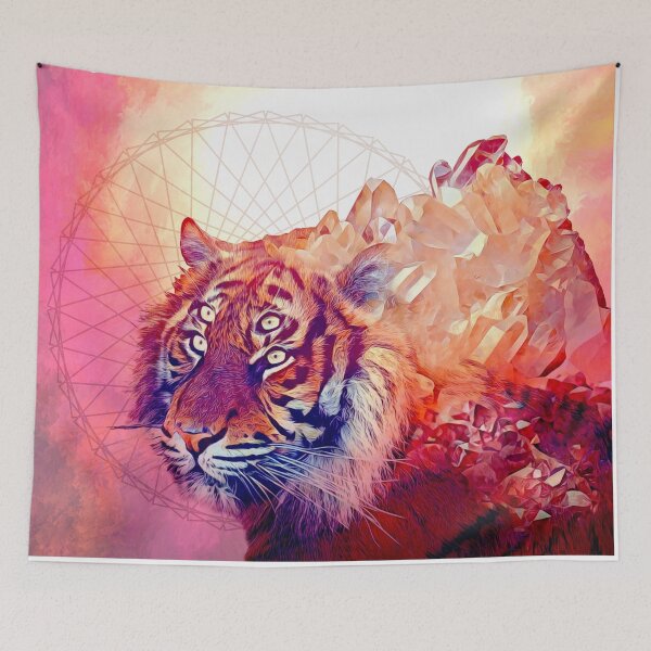 Item preview, Trippy Tiger designed and sold by Mystikos Art.