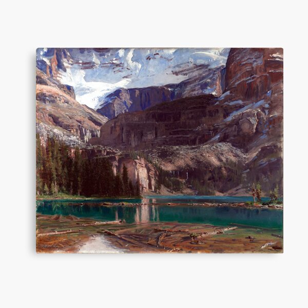 John Singer Sargent Lake O'Hara Canvas Print