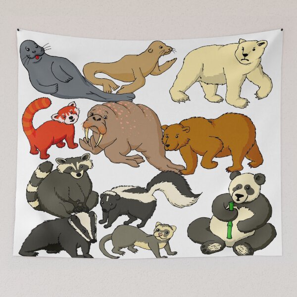 Item preview, Arctoid Animals designed and sold by BoxDesigns.