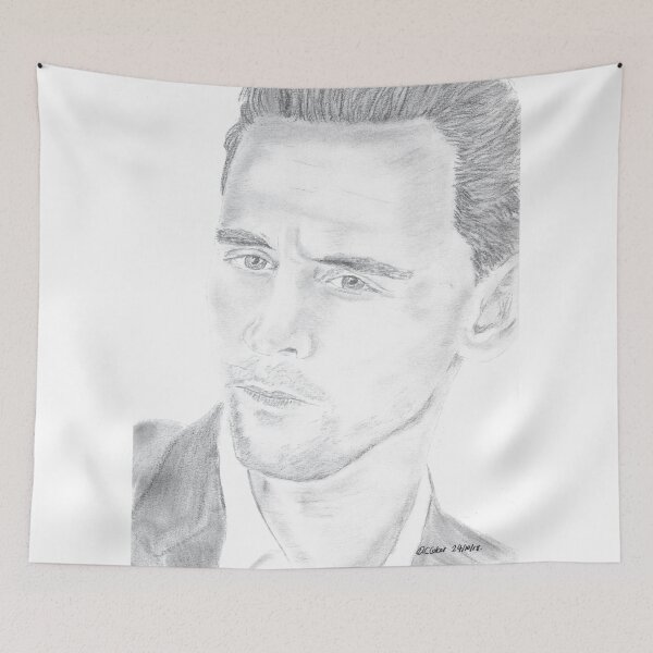 Artikelvorschau, Tom Hiddleston entworfen und verkauft von Deelectableart.