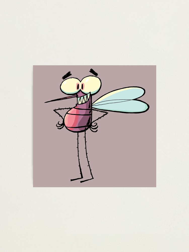Alternate view of bloody mosquito Photographic Print
