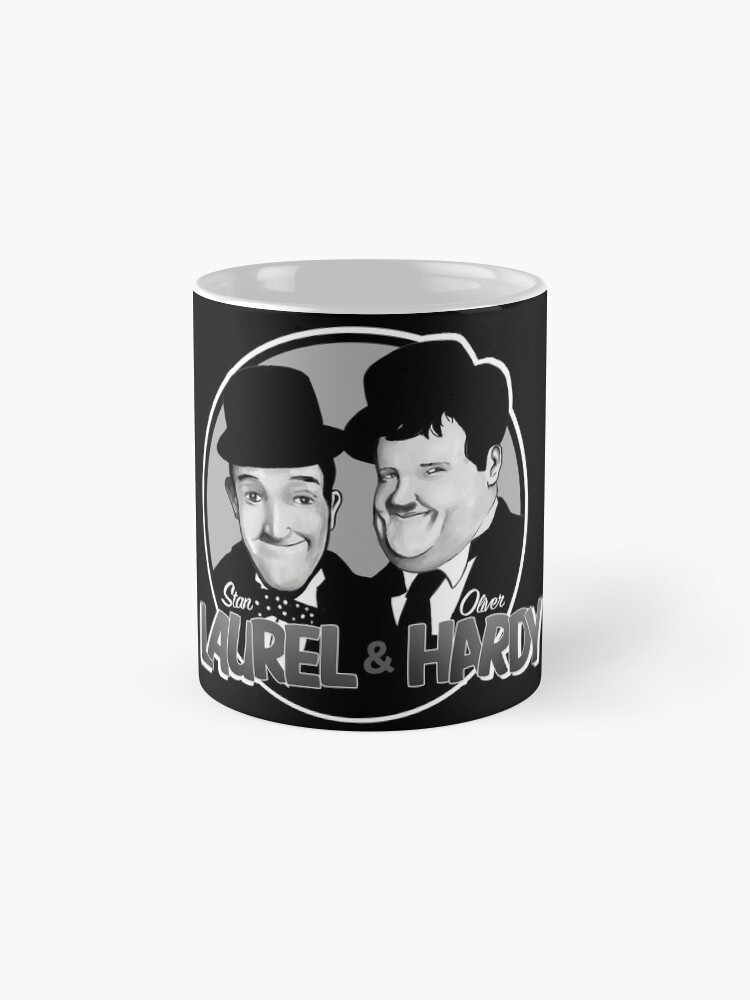 Alternate view of Laurel and Hardy design Mug