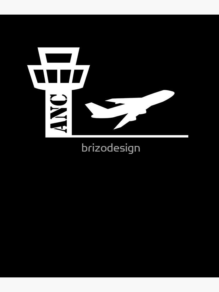 "ANC Anchorage Alaska Airport Air Traffic Control Tower Airport Code