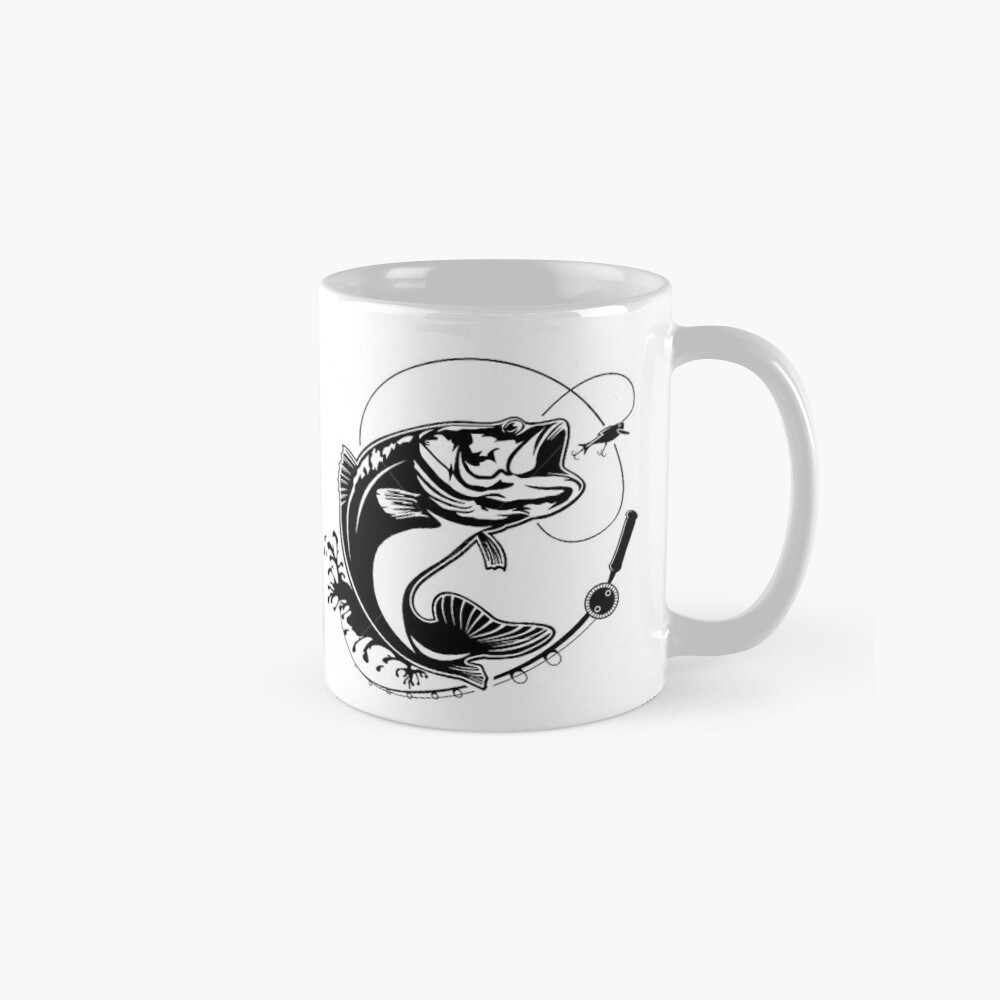 APSRA Bass Fishing Mug, Sea Bass Gift, Bass Fishing Gift, Funny