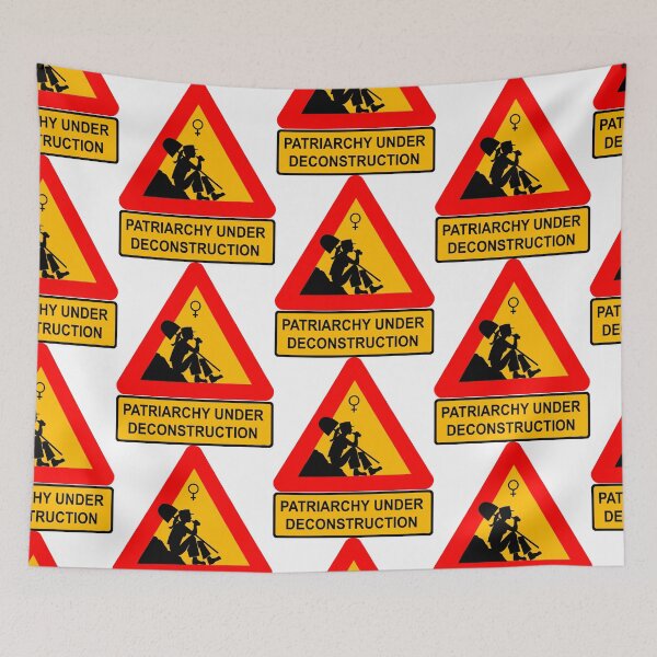 Item preview, PATRIARCHY UNDER DECONSTRUCTION designed and sold by sociographix.