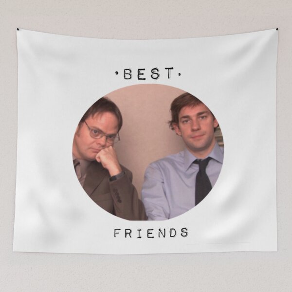 Item preview, Jim and Dwight best friends designed and sold by swanspirate520.