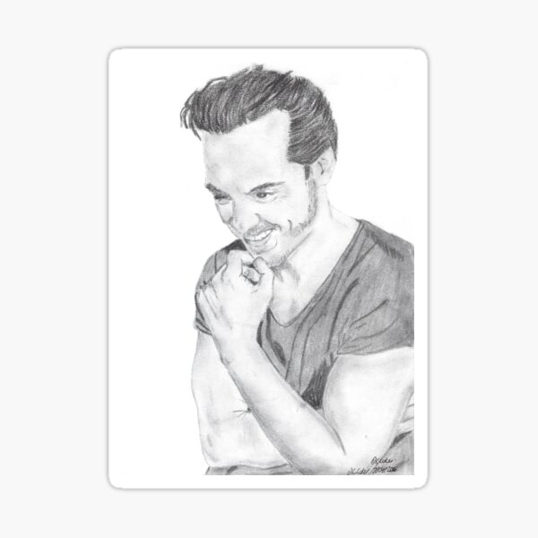 Vista previa del artículo con la obra «Andrew Scott», diseñado y vendido por Deelectableart.