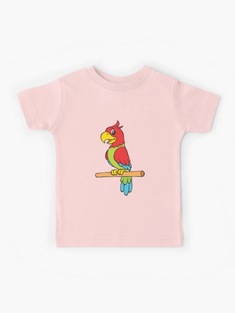 Kix Boys Girls Parrot Print Short Sleeve T-shirt - 1216 – ShirtStop