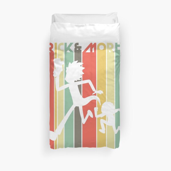 Retro (Rick & Morty) Duvet Cover