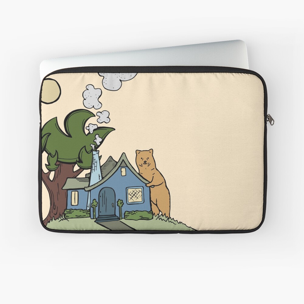 Little Bear House Laptop Sleeve