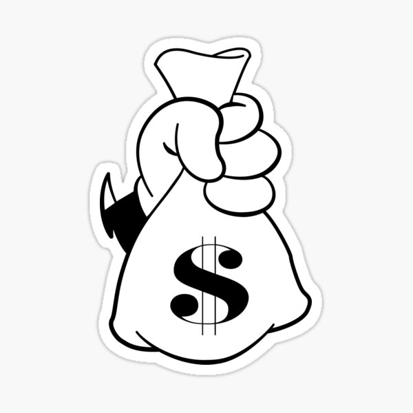 Money Bag - Money Bag Drawing Png, Transparent Png - kindpng