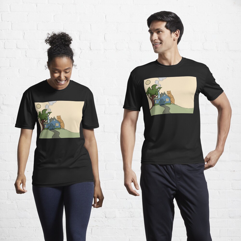 Item preview, Active T-Shirt designed and sold by Otter-Grotto.