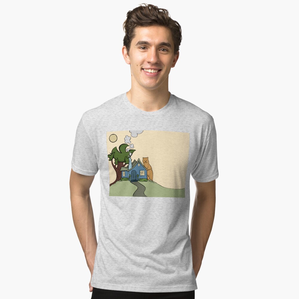 Item preview, Tri-blend T-Shirt designed and sold by Otter-Grotto.