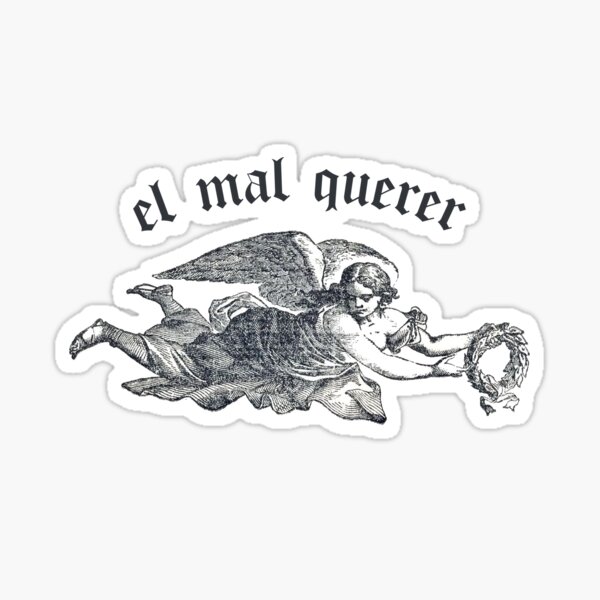 el mal querer rosalía Pegatina