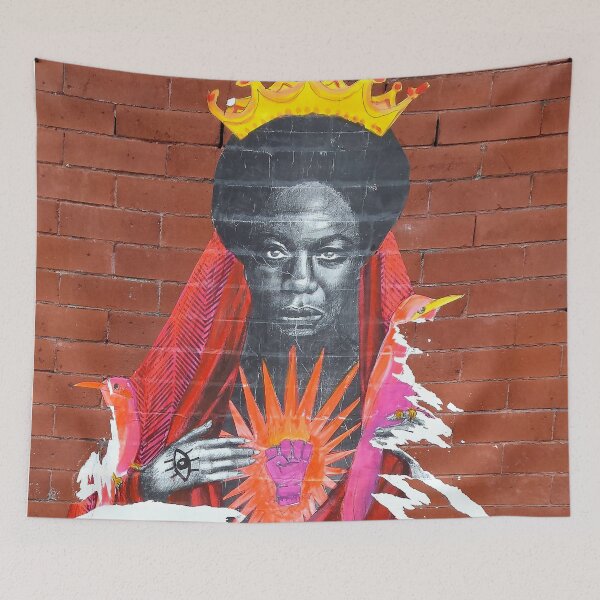 Item preview, Nina Simone mural designed and sold by kokinoarhithi.