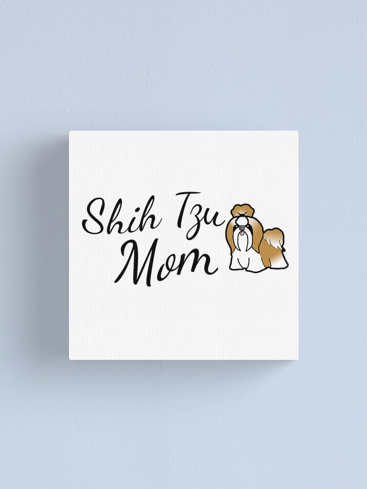 Alternate view of Shih Tzu Mom Canvas Print