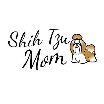 Artwork thumbnail, Shih Tzu Mom by tribbledesign