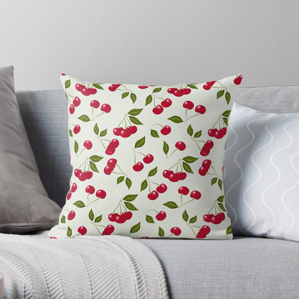 cherry pillow