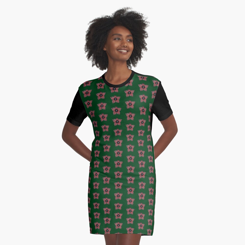 Item preview, Graphic T-Shirt Dress designed and sold by FunGangStore.