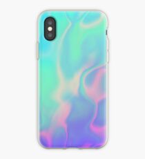 Rainbow Sea Holographic Iridescence iPhone Case